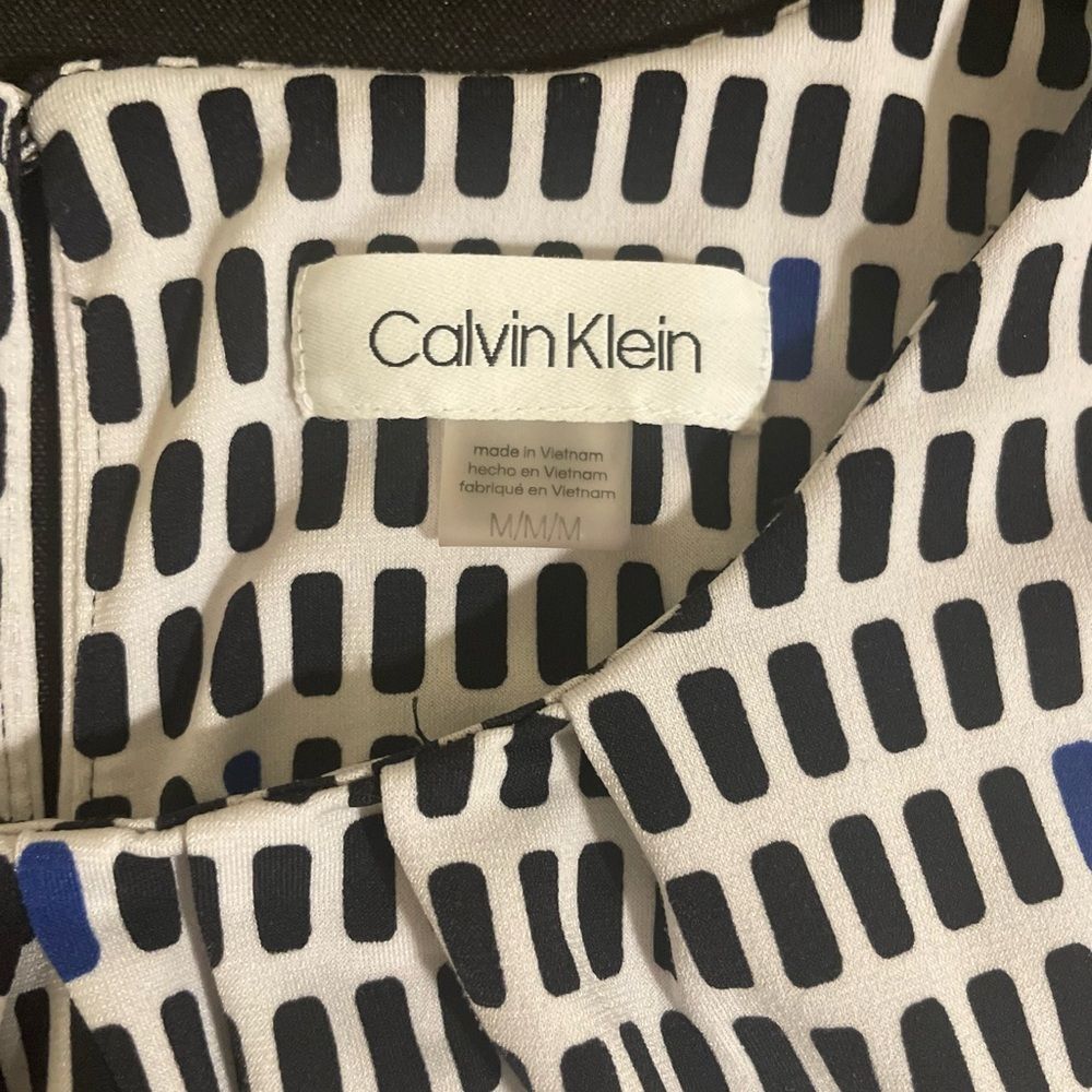 Calvin Klein Geometric Workwear Top